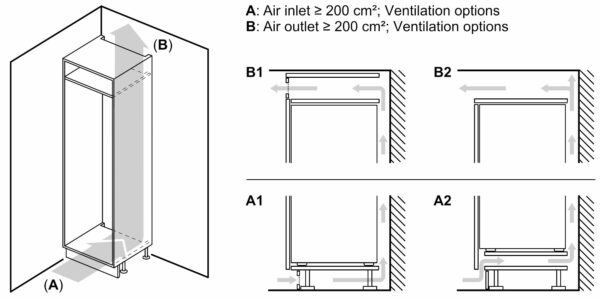 SIEMENS iQ500 BUILT-IN FRIDGE FREEZER - Image 14